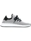 Adidas Originals Deerupt Ultra Lightweight Sneakers In Black