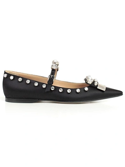 Sergio Rossi Flat Shoes In Black