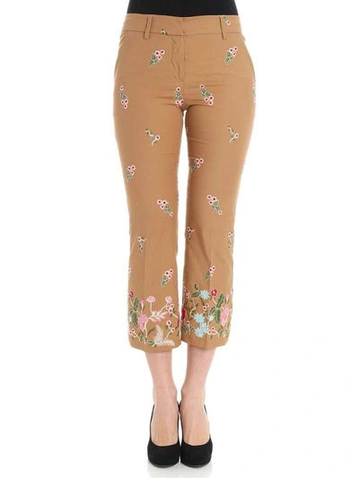 True Royal Amber Trousers In Beige