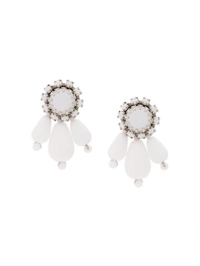 Radà Embellished Bead Earrings In Metallic