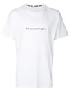 Famt Slogan Printed T-shirt In White