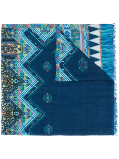 Etro Mixed Print Scarf