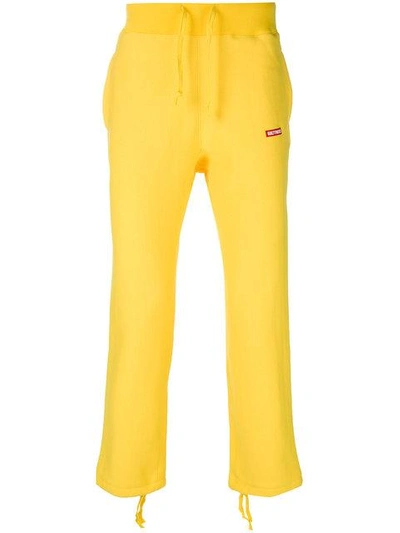 Wacko Maria Loose Fit Trousers In Yellow