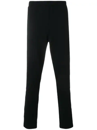 Kenzo Relaxed-fit Jersey Jogging Bottoms In Black