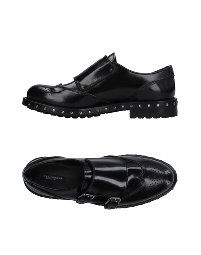 Dolce & Gabbana Loafers In Black