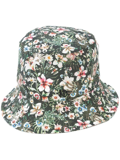 Maison Michel Jason Floral Printed Bucket Hat