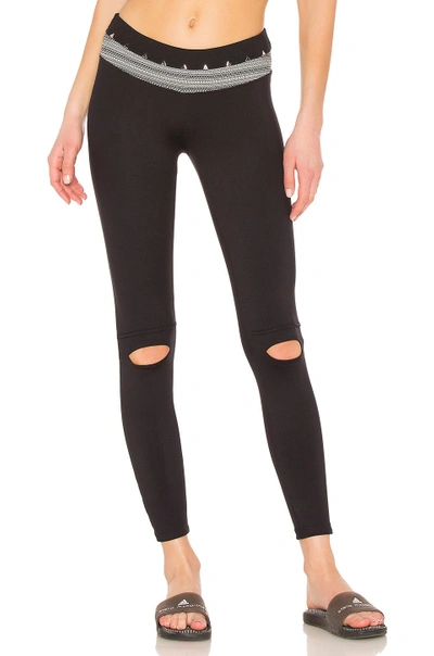 Track & Bliss Triangle Studded Legging In Black