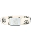 Hysteric Glamour Hey Ho Let's Go Buckled Belt In White
