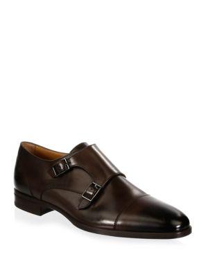 hugo boss double monk strap