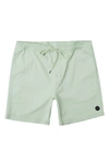 Rvca Escape Solid Shorts In Seafoam