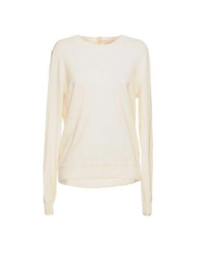 Tory Burch Sweaters In Ivory