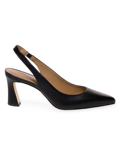 Bernardo Felicity Patent Slingback Pumps In Black