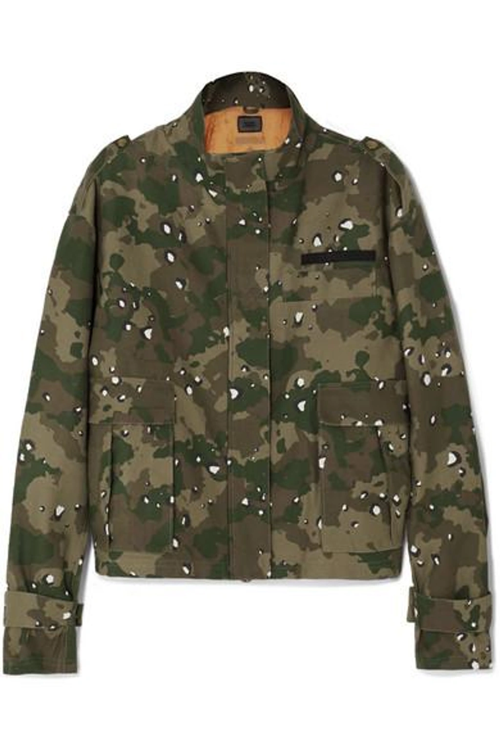 Kith Molly Cotton-canvas Jacket In Army Green ModeSens