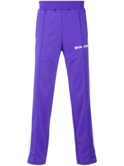 Palm Angels Classic Track Pants In Viola
