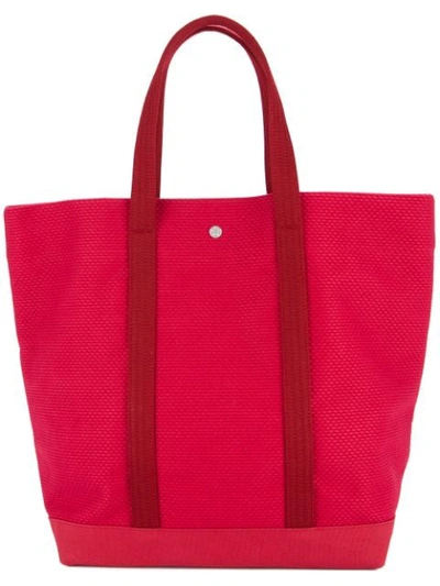 Cabas Large Tote In Red