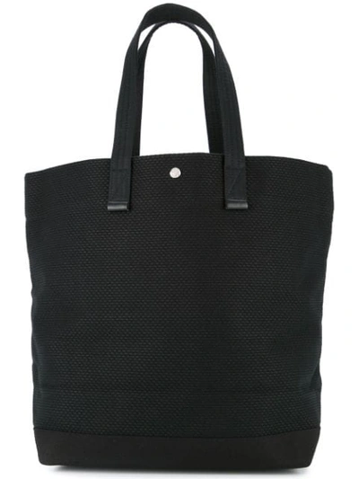 Cabas Large Shopper Tote Bag In Black