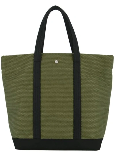 Cabas Large Tote In Green