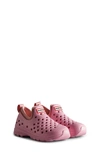 Hunter Kids' Marble Water Shoe In Pink Fizz/ Azalea Pink