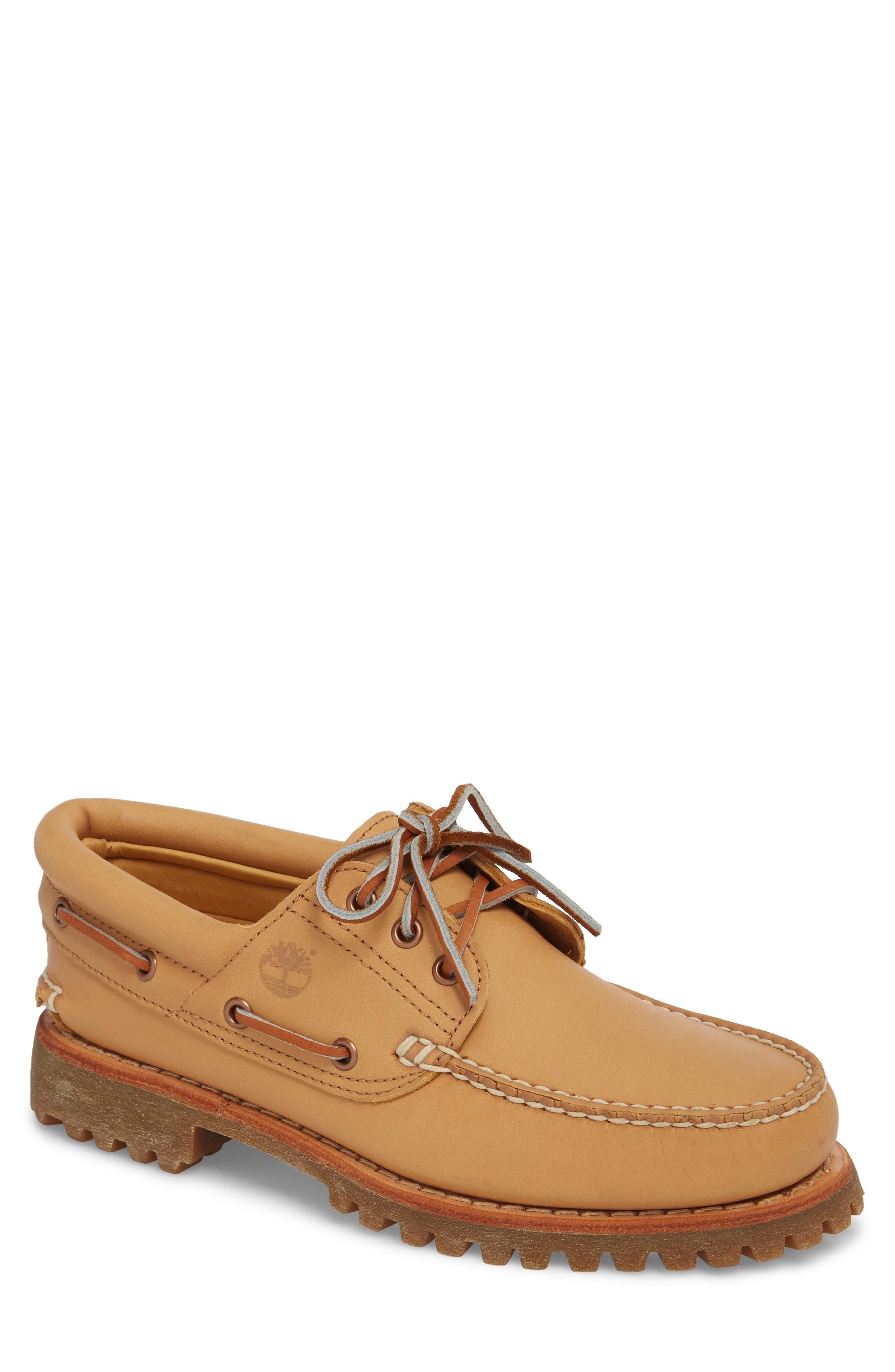 timberland lug boat shoes