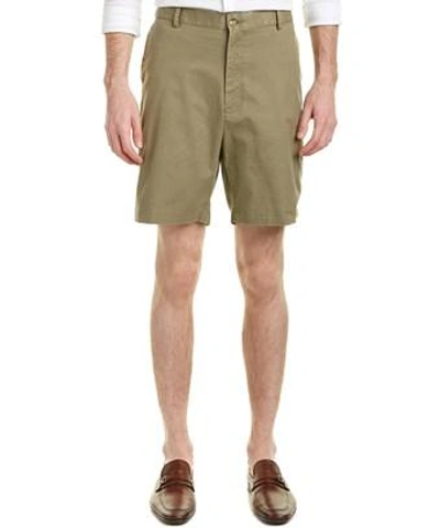 Peter Millar Soft Touch Stretch Twill Shorts In Green