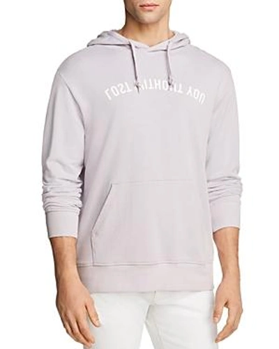 Wesc Mike Mirror Graphic Hoodie In Light Lilac