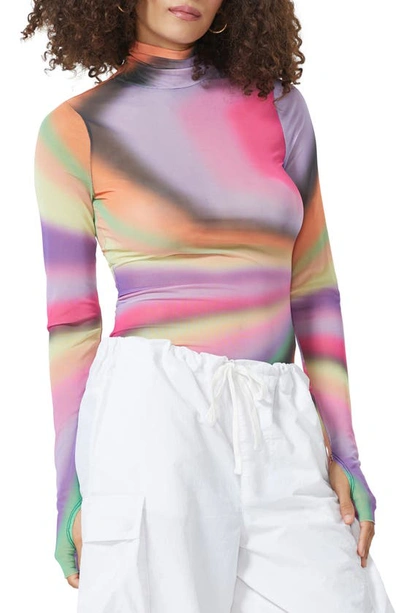Afrm Zadie Top In Mod Stripe