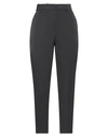 Giulia N Woman Pants Black Size L Polyester, Elastane