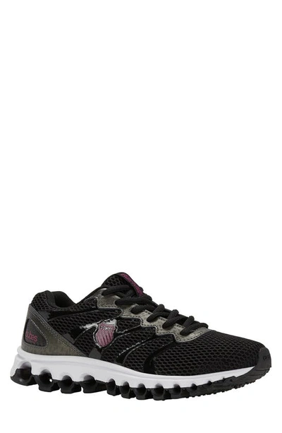 K-swiss Tubes Scorch Athletic Sneaker In Blk/blk Panther/fstvl Fuchsia
