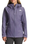 The North Face Alta Vista Water Repellent Hooded Jacket In Lunar Slate