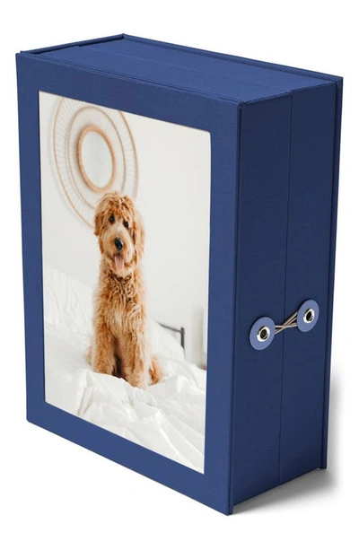 Savor Story Vault Keepsake Box In Blue, Coral