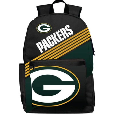 Mojo Kids' Green Bay Packers Ultimate Fan Backpack In Black