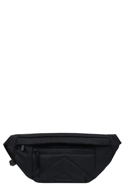 Hedgren Bolt Water Repellent Recycled Polyester Belt Bag In Black