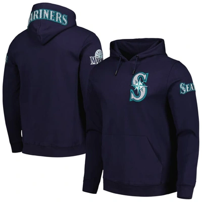 Pro Standard Navy Seattle Mariners Team Logo Pullover Hoodie