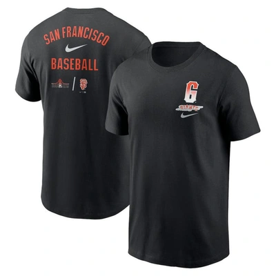 Nike Black San Francisco Giants City Connect 2-hit T-shirt