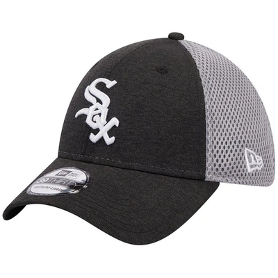 New Era Black Chicago White Sox Shadow Neo 39thirty Flex Hat