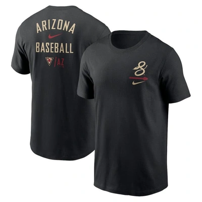 Nike Black Arizona Diamondbacks City Connect 2-hit T-shirt
