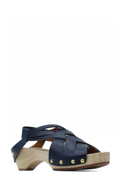 Jax And Bard Jewell Sandal In Deep Sea Blue