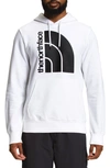 The North Face Jumbo Half Dome Hoodie In Tnf White,tnf Black