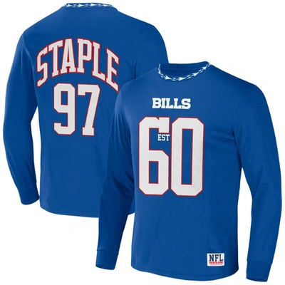 Staple Nfl X  Royal Buffalo Bills Core Team Long Sleeve T-shirt