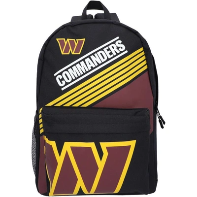 Mojo Kids' Washington Commanders Ultimate Fan Backpack In Black