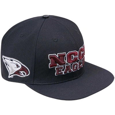 Pro Standard Black North Carolina Central Eagles Arch Over Logo Evergreen Snapback Hat