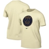 Nike Cream Paris Saint-germain Crest  T-shirt In White