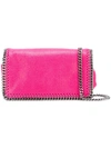 Stella Mccartney Mini 'falabella' Crossbody Bag In Pink