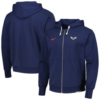 Nike Navy Club America Standard Issue Full-zip Hoodie In Blue