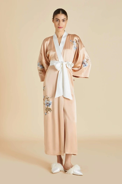 Von Halle Silk Pearl Buy Olivia Von Halle Neutral Lila Pearl