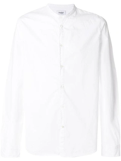 Dondup Mandarin Collar Shirt - White