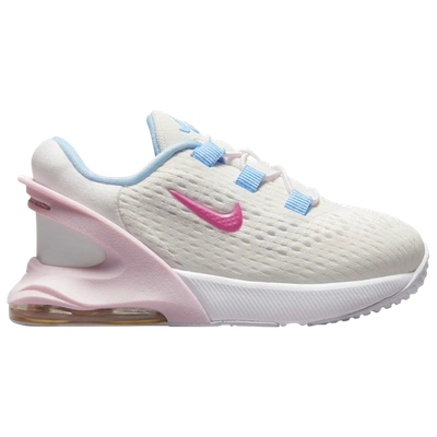 Nike Kids' Boys  Air Max 270 Go In White/uchsia