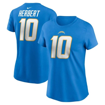 Nike Womens Justin Herbert  Chargers Game Player Jersey In Powder Blue