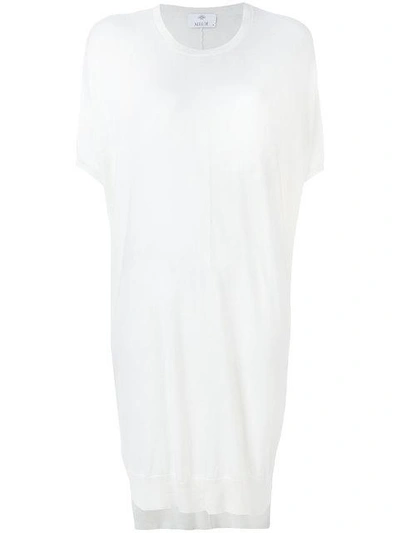 Allude Sweater Dress In White