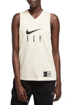 Nike Womens  Standard Issue Jersey In Sail/black